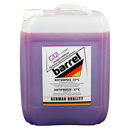Рiдина охолоджуюча BARREL ANTIFREEZE MEG фіолетовий G-12++ Carbon (-37°С) кан.10л