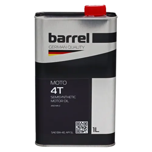 Олива моторна BARREL MOTO 4T 10W40 SL/СF кан.1л