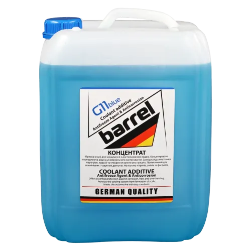 Рiдина охолоджуюча BARREL CONCENTRATE синій G-11 кан.10л
