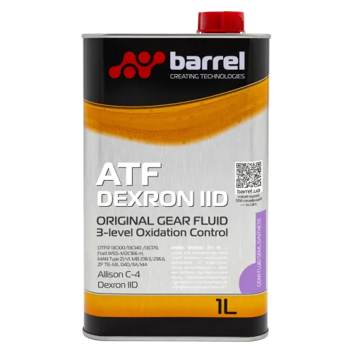 Олива трансмісійна Barrel Original ATF DEXRON II, 1л