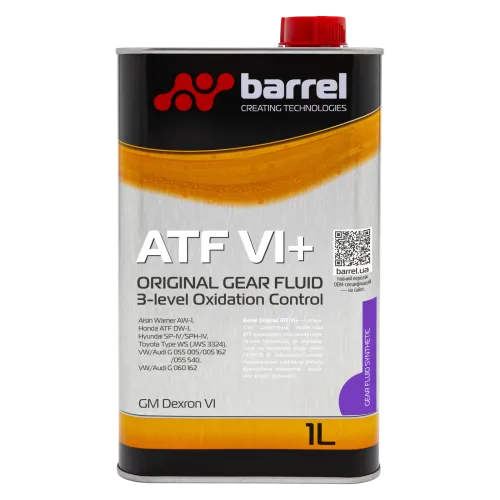 Олива трансмісійна Barrel Original ATF VI plus, 1л