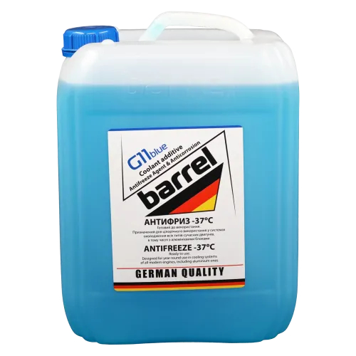 Coolant BARREL ANTIFREEZE MEG blue G-11 Carbon (-37°C) can 10l