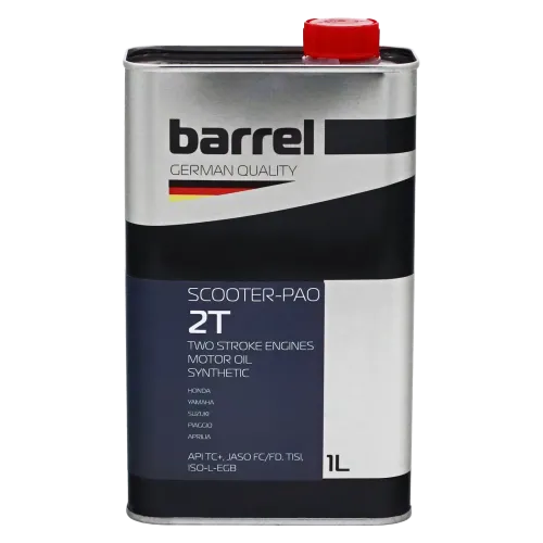 Олива моторна BARREL 2T SCOOTER-PAO TC+ кан.1л