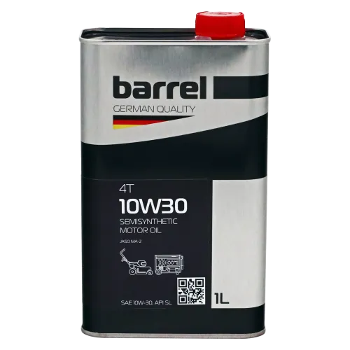 Олива моторна BARREL 4T 10W30 SL/СF кан.1л