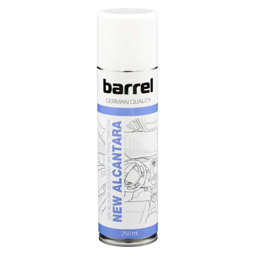Засіб для догляду за пластиком BARREL NEW ALCANTARA в аер. упаковці 250мл