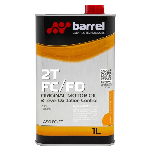 Олива моторна Barrel Original 2T FC/FD, 1л