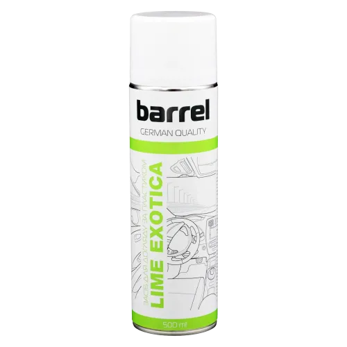 Засіб для догляду за пластиком BARREL LIME EXOTICA в аер. упаковці 500мл