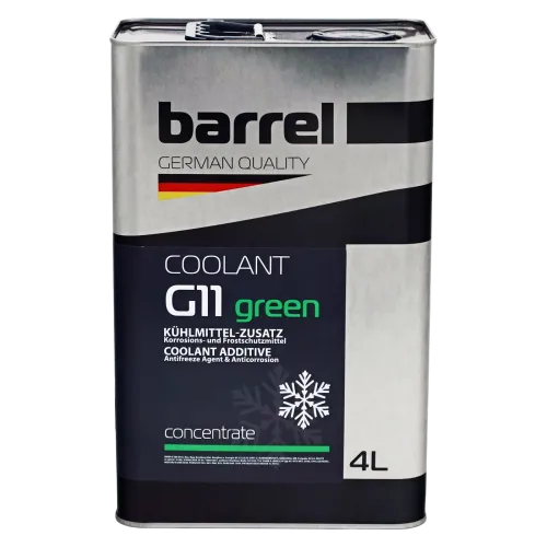 Рiдина охолоджуюча BARREL CONCENTRATE зелений G-11 кан.4л