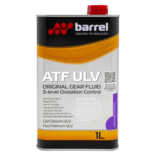 Олива трансмісійна Barrel Original ATF ULV, 1л