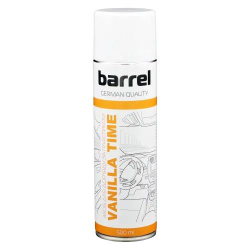 Засіб для догляду за пластиком BARREL VANILLA TIME в аер. упаковці 500мл