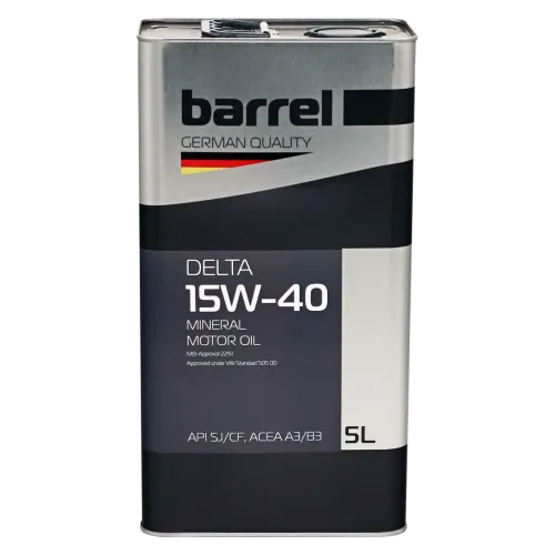 Олива моторна BARREL DELTA 15W40 SJ/CF кан.5л