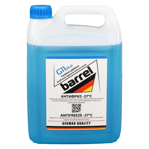 Coolant BARREL ANTIFREEZE MEG blue G-11 Carbon (-37°C) can 5l