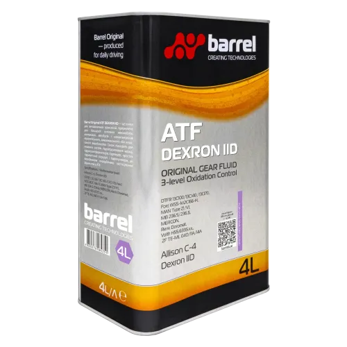 Олива трансмісійна Barrel Original ATF DEXRON II, 4л