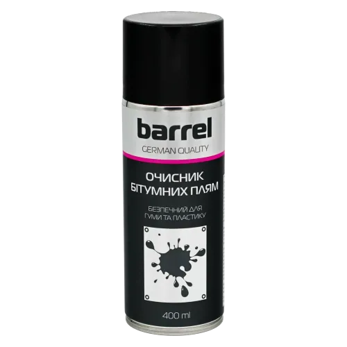 Очисник бітумних плям BARREL в аер. упаковці 400мл