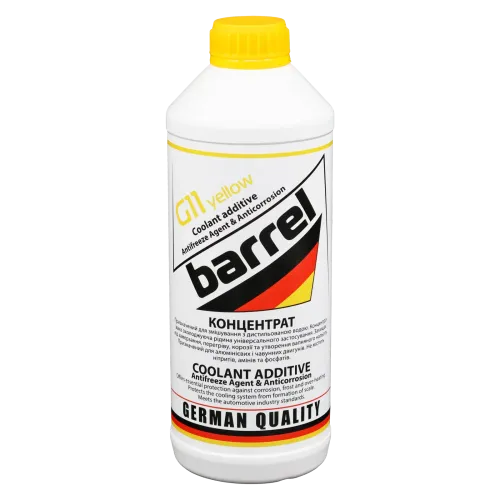 Рiдина охолоджуюча BARREL CONCENTRATE жовтий G-11 кан.1,5л