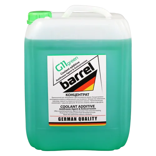 Рiдина охолоджуюча BARREL CONCENTRATE зелений G-11 кан.10л