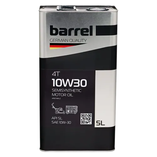 Олива моторна BARREL 4T 10W30 SL/СF кан.5л