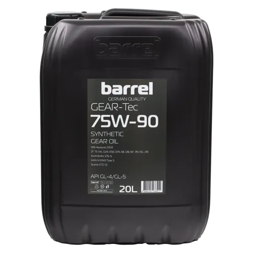 Олива трансмісійна BARREL GEAR-TEC 75W90 GL-4/GL-5 кан.20л