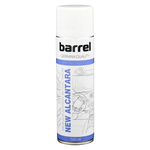 Засіб для догляду за пластиком BARREL NEW ALCANTARA в аер. упаковці 500мл